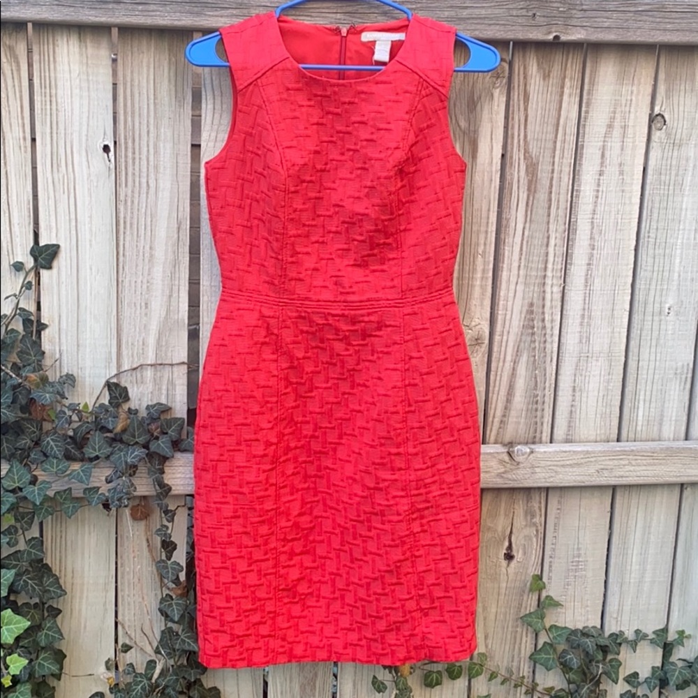 Red Office Dress